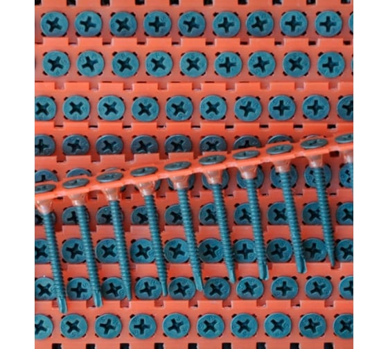 Саморез FSN TPBM (1000 шт, 3,5 x 35 F на ленте) Fischer 665093 1