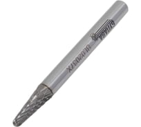 Бор-фреза БУЛАВА сфероконическая твердосплавная 6x16x6х60 мм, насечка ДВ BL02037X