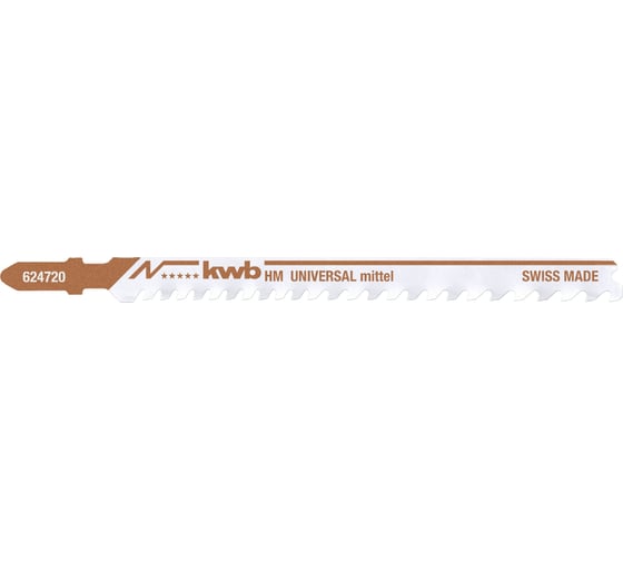 Пилка для лобзика по дереву и металлу Easy Cut HM S20 1шт kwb 624720