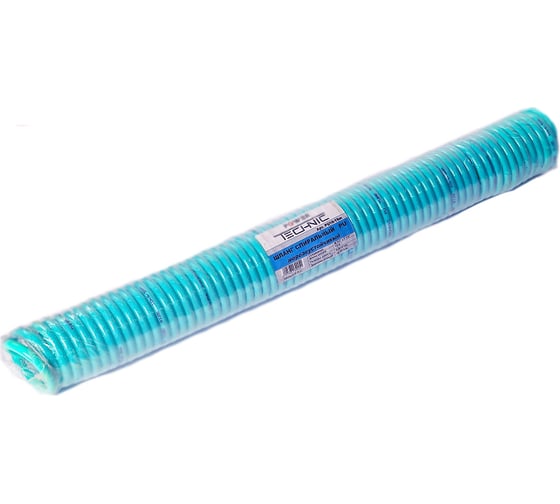 Шланг спиральный PU с фитингами рапид (15 м; 6.5х10 мм; рапид EURO) POWER TECHNIC PU10-15m 1