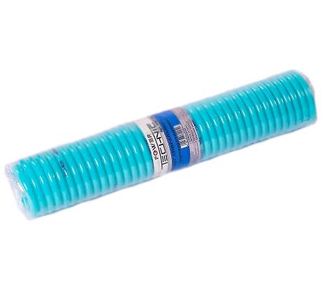 Шланг спиральный PU с фитингами рапид (7.5 м; 5.5х8 мм; рапид EURO) POWER TECHNIC PU8-7,5m