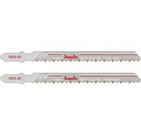 Пилки для лобзика по металлу BiM T127DF S20 2 шт kwb 621320