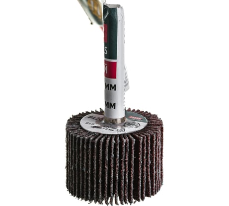 Диск лепестковый радиальный (30х20х6 мм; Р120) для дрели FIT 39558