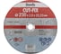 Диск отрезной 230x2х22,2 мм по металлу KWB 711933 1