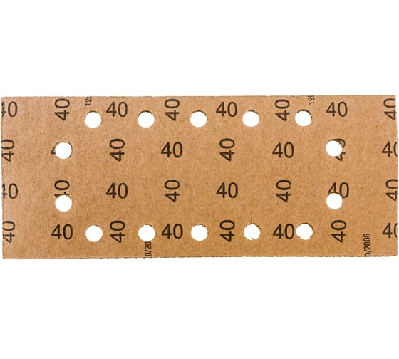 Лист шлифовальный 115x280 мм К40, 10 шт KWB 818704