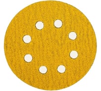Шлифовальные круги на липучке Vitatools 125 мм, Р180, 5 шт G-125-P180-5-8