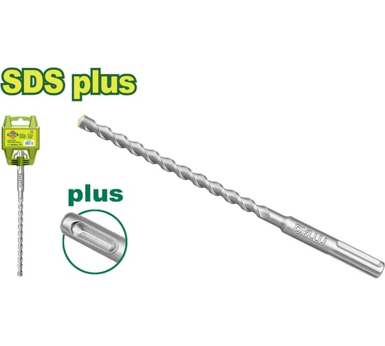 Ударное сверло DYLLU SDS Plus 6x110 мм DTHD1202 1
