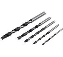 Набор сверл по дереву DYLLU 5 шт, 3-8 мм DTSJ3K01