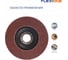 Круг лепестковый конический Flexione 125x22.2 мм, Р80 10000508 6