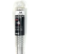 Бур по бетону МАНКОР 6x210 мм, SDS-plus, Х-тип 6.210.4P