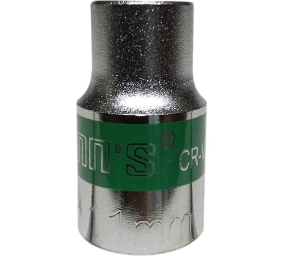 Головка торцевая 6-гранная WYNNS 11 мм, 1/2DR 00000017836 1