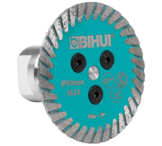 Алмазный диск BIHUI MINI THIN TURBO 60 мм DCW60