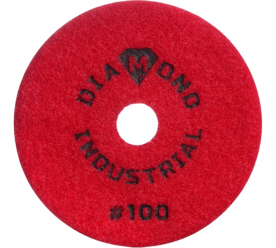 Круг алмазный гибкий шлифовальный Черепашка 100 мм, №100 Diamond Industrial DIDCHSH100