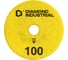 Круг алмазный гибкий шлифовальный Черепашка 100 мм, №100 Diamond Industrial DIDCHSH100 3