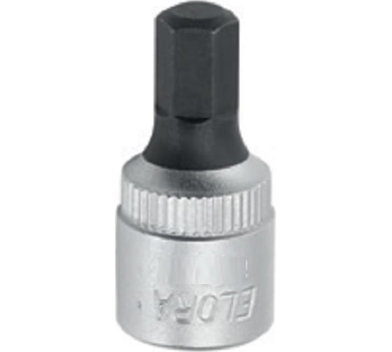 Головка с битой HEX 4 мм, 1/4DR ELORA 1455-IN 4м