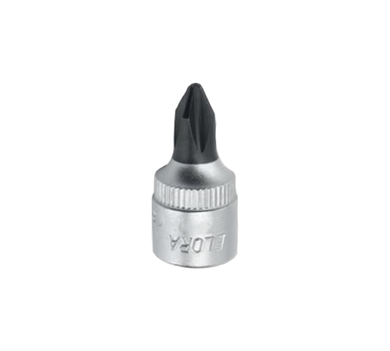 Головка с битой PH1, 1/4DR ELORA 1455-PH 1 1