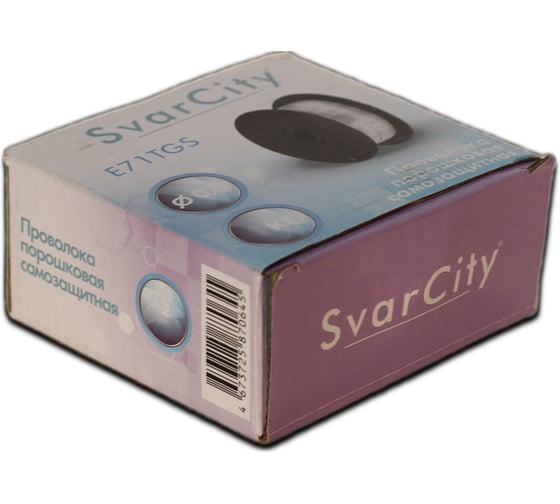 Сварочная проволока порошковая SvarCity E71T-GS 0.8 мм, 0.5 кг, без газа E71T-GS/0,8/0,5кг