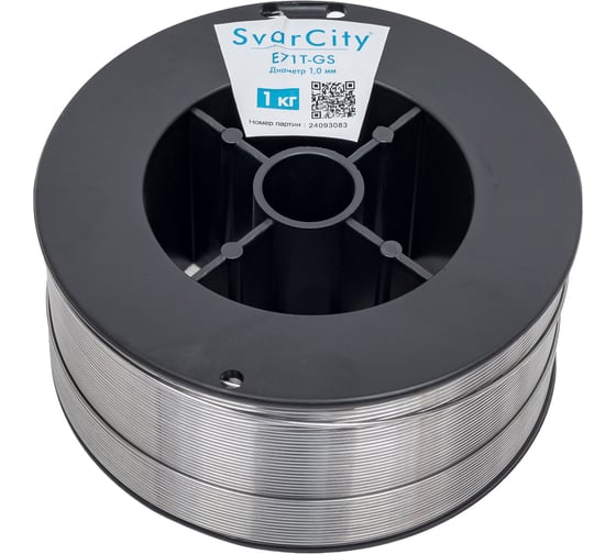 Сварочная проволока порошковая SvarCity E71T-GS 1.0 мм, 1 кг, без газа E71T-GS/1/1кг