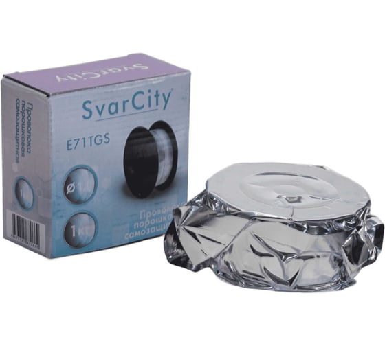 Сварочная проволока порошковая SvarCity E71T-GS 1.0 мм, 1 кг, без газа E71T-GS/1/1кг