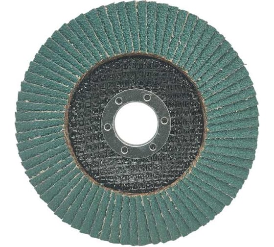 Лепестковый тарельчатый круг Long Abrasive DS596 125x22,23мм, Р40, T42 конический D321510