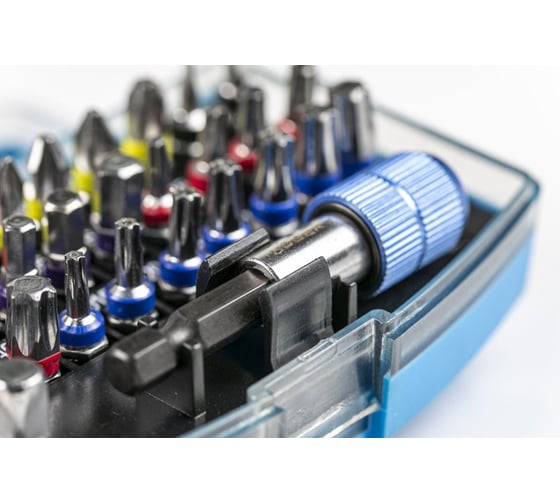 Набор бит с держателем (32 предмета; 1/4") HOEGERT TECHNIK HT1S400