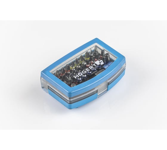 Набор бит с держателем (32 предмета; 1/4") HOEGERT TECHNIK HT1S400