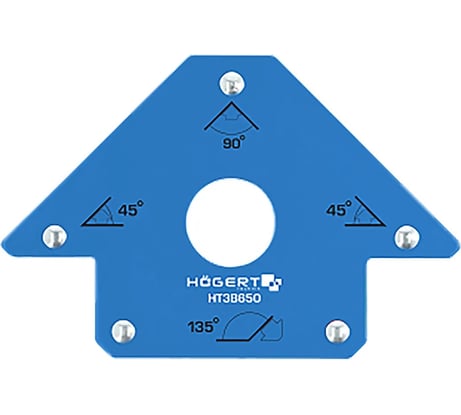Угольник магнитный усилие 34 кг для сварочных работ HOEGERT TECHNIK HT3B650