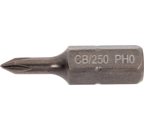 Бита CETA FORM Phillips PH0, 25мм, хвостовик Hex C 1/4 CB/250