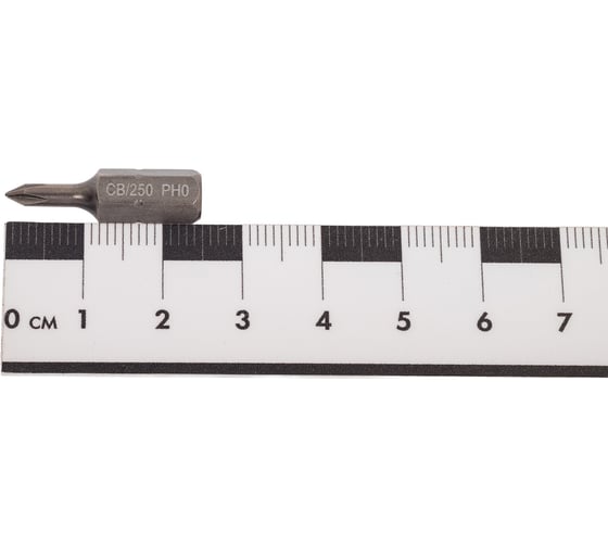 Бита CETA FORM Phillips PH0, 25мм, хвостовик Hex C 1/4 CB/250