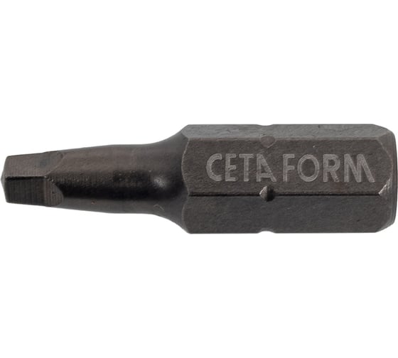 Бита CETA FORM Square SQ1, 25мм, хвостовик Hex C 1/4 CB/841
