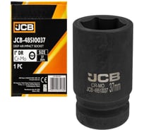 Головка ударная глубокая JCB 1'', 37 мм, 6 граней JCB-48510037(60773)