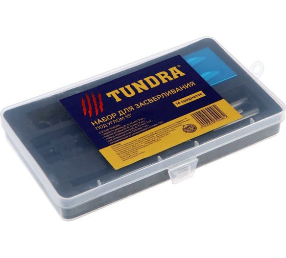 Набор для засверливания под углом 15 градусов по дереву TUNDRA 5470946