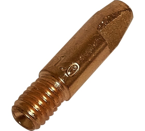 Наконечник токопроводящий Brima CU-E-AL М6-28 1.0 мм, 20 шт НП000001671 1