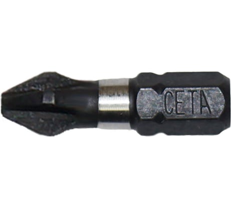 Бита ударная CETA FORM Phillips PH1, 25мм, хвостовик Hex C 1/4 CB/251TM