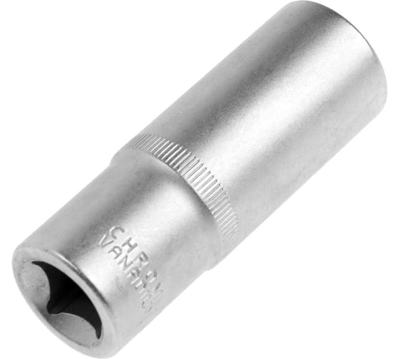 Головка торцевая удлиненная шестигранная (21 мм; 1/2"; CrV) ТУНДРА 1123573