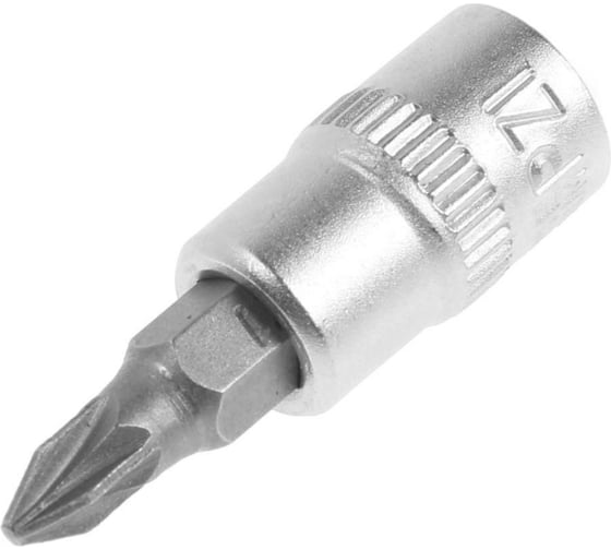 Головка с битой (PZ1; 1/4"; CrV) ТУНДРА 1123587