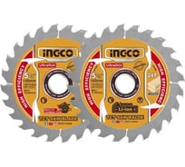 Комплект пильных дисков INGCO 140x20 мм 24T TSB1403