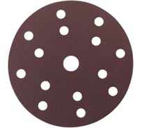 Набор шлифовальных кругов Vitatools 150 мм Р40-Р1000, 15 отверстий, красный, 13 шт R-150-P40-P1000-13-15