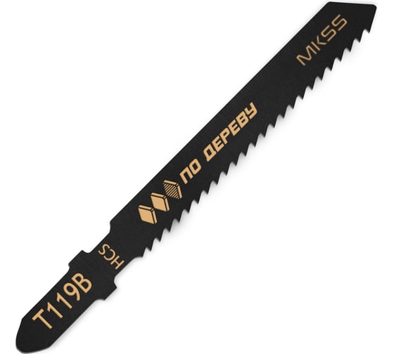 Пилки для электролобзика по древесине MKSS Toolbox MK0910 T119B MKSS MK09100119