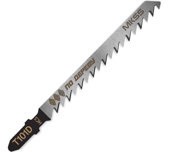 Пилки для электролобзика по древесине MKSS Toolbox MK0910 (5шт) Т101D MKSS MK09102101