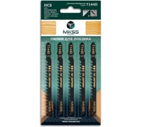 Пилки для электролобзика по древесине MKSS Toolbox MK0910 T144D MKSS MK09100144