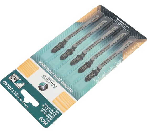 Пилки для электролобзика по древесине MKSS Toolbox MK0910 Т101AO MKSS MK09101101