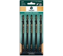 Пилки для электролобзика по древесине MKSS Toolbox MK0910 T344D MKSS MK09100344