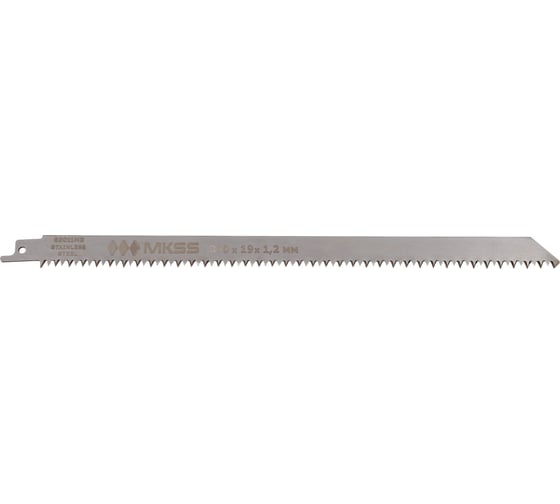 Полотно для сабельной пилы MKSS Toolbox MK0920 S2011MB по замороженным продуктам, 300x18.75x1.2x3.5 мм MK09202011