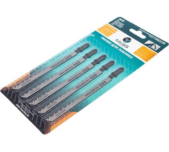 Пилки для электролобзика по древесине MKSS Toolbox MK0910 Т301CD MKSS MK09100301
