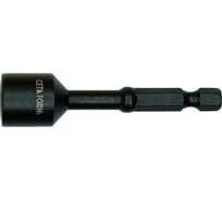 Бита ударная магнитная 6-гранная торцевая головка CETA FORM 13x65мм, хвостовик Hex E 1/4 BT/1365TM