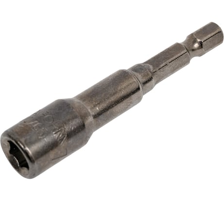 Бита магнитная 6-гранная торцевая головка CETA FORM 7x65мм, хвостовик Hex E 1/4 BT/0765