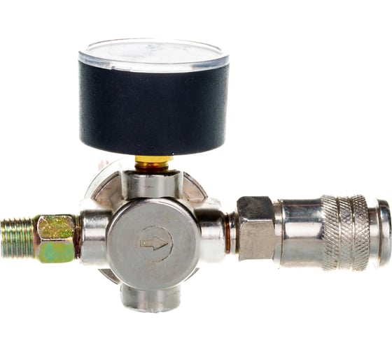 Регулятор давления с манометром резьба 1/4 Pegas pneumatic 4604
