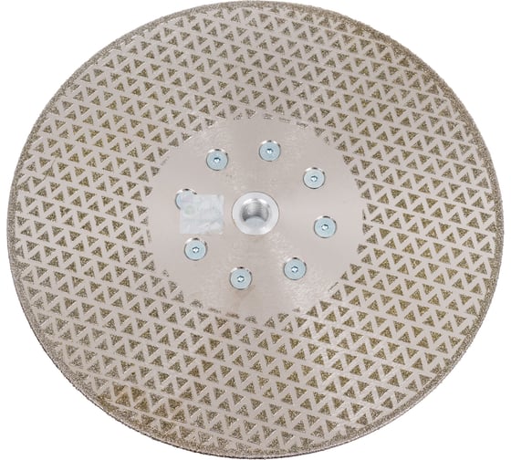 Диск алмазный отрезной/шлифовальный по нат. камням MKSS Toolbox Galvanika SS0502 230хM14 SS05020230 1