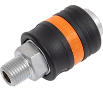 Быстросъем, Мама - Внешняя резьба 1/4" (13мм) NORM GS-M-2713-1